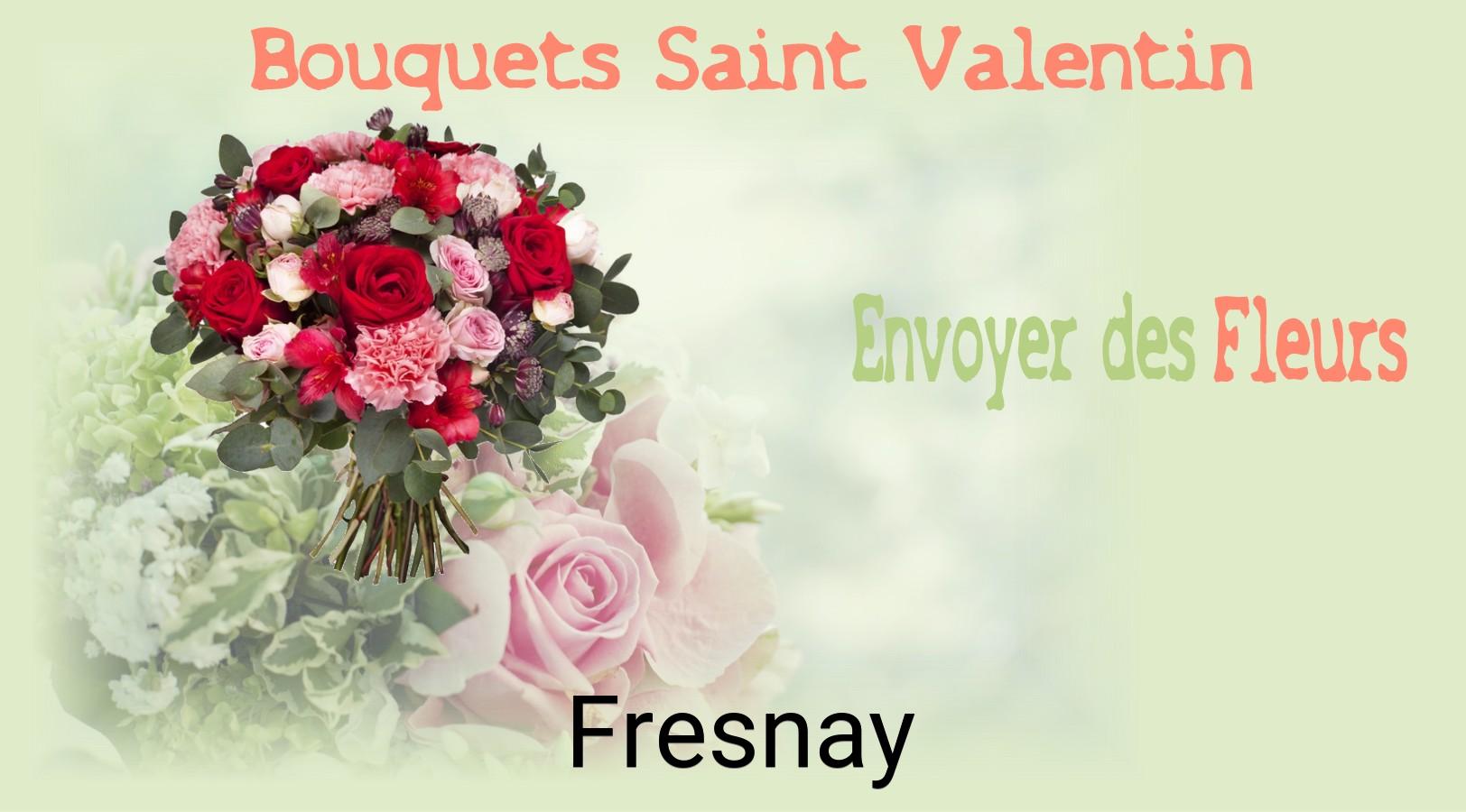 Roses de Saint-Valentin livrées à Fresnay